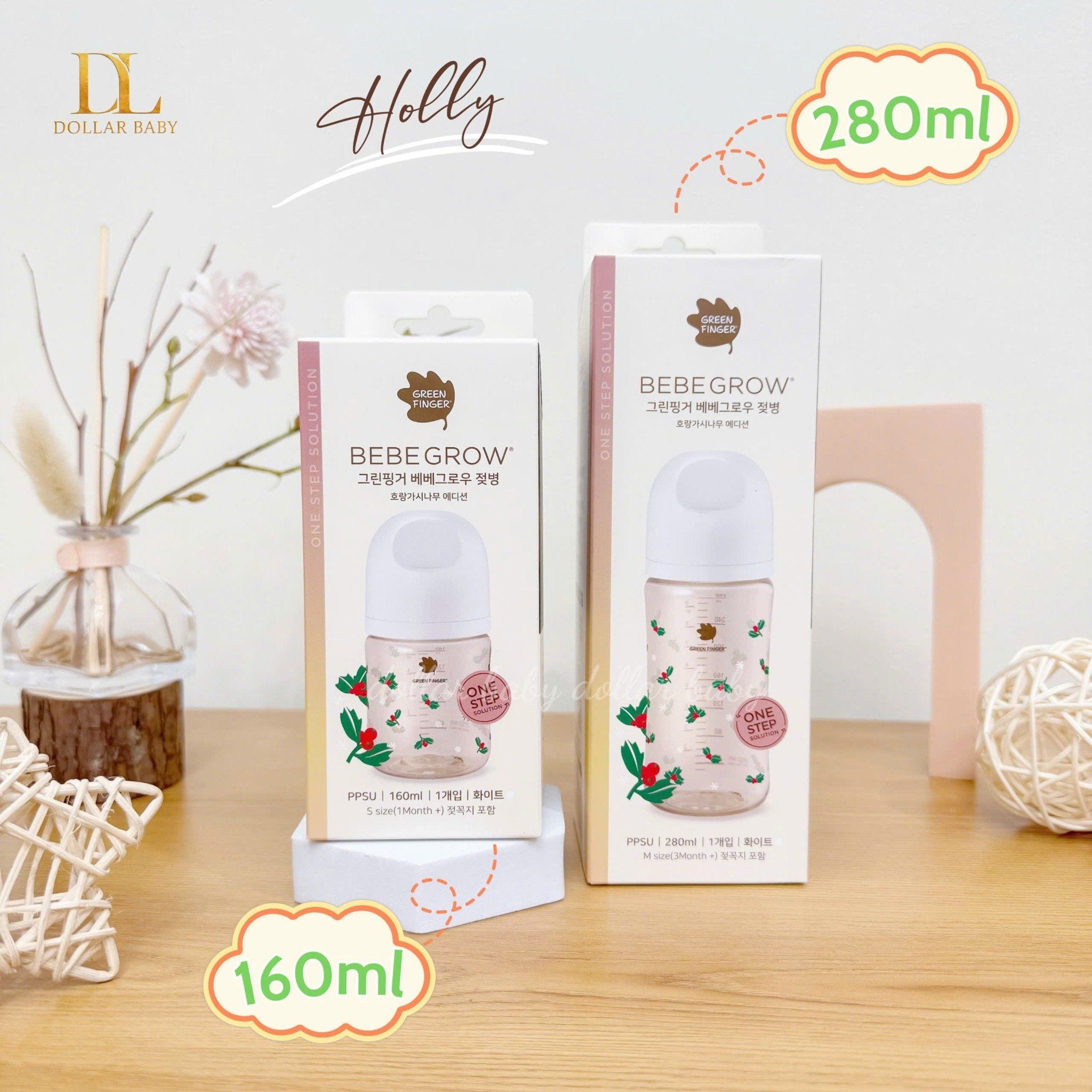  Bình Sữa GreenFinger Bebe Grow 