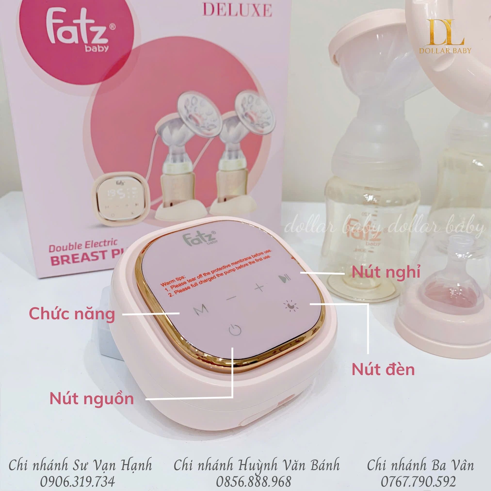  FATZ BABY - Máy hút sữa điện đôi - Resonance 3 Plus 