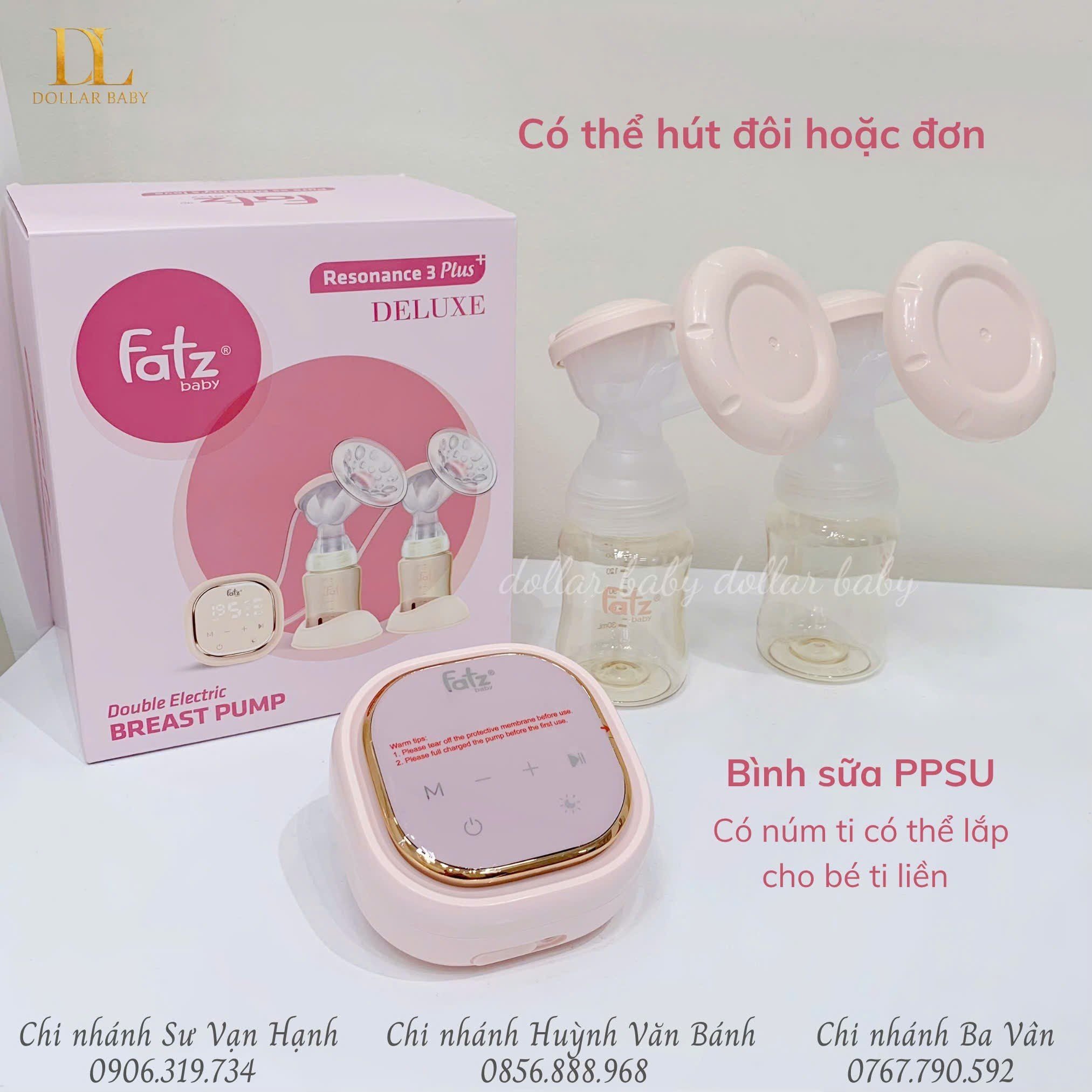  FATZ BABY - Máy hút sữa điện đôi - Resonance 3 Plus 