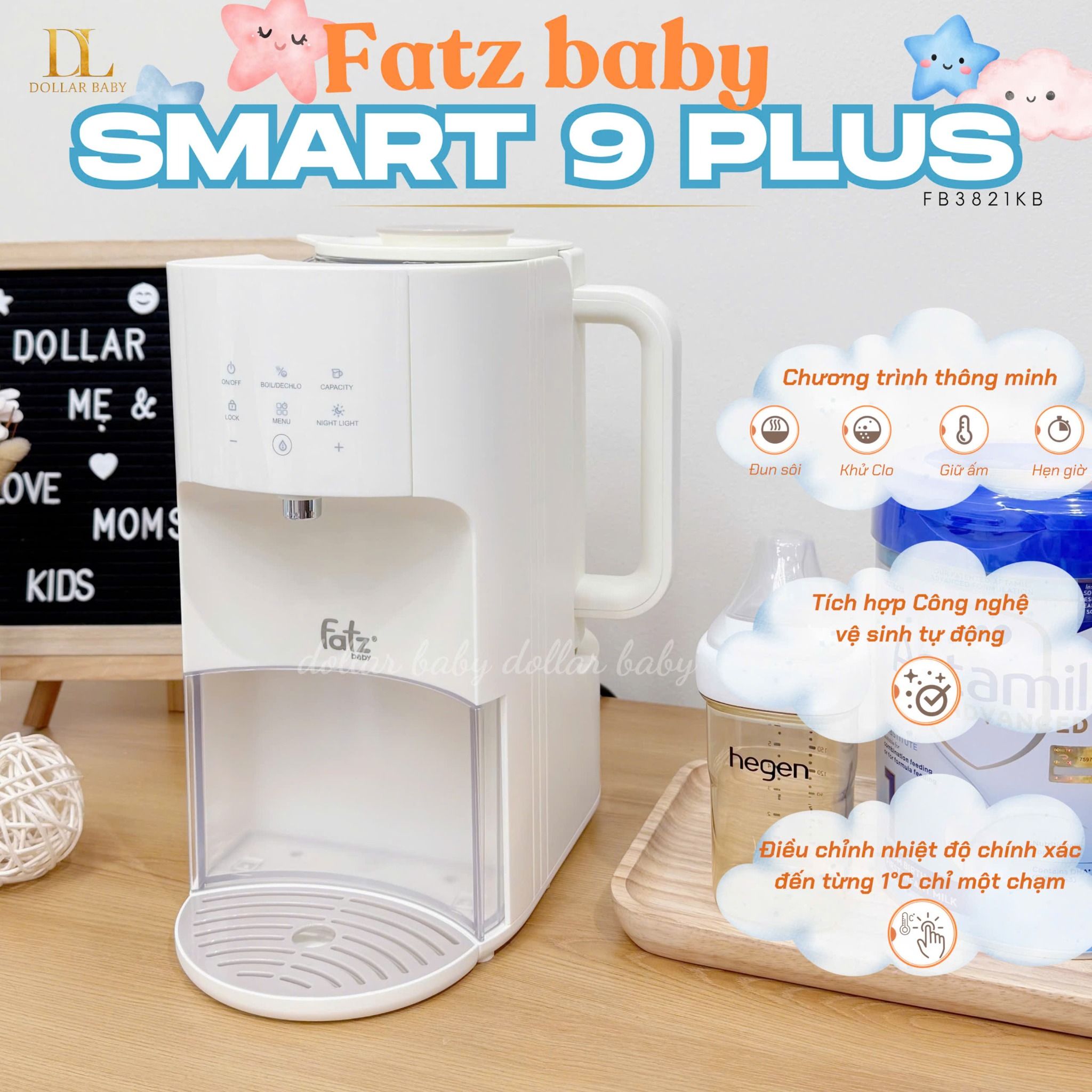  FATZ BABY - Máy đun và hâm nước - Smart 9 Plus 