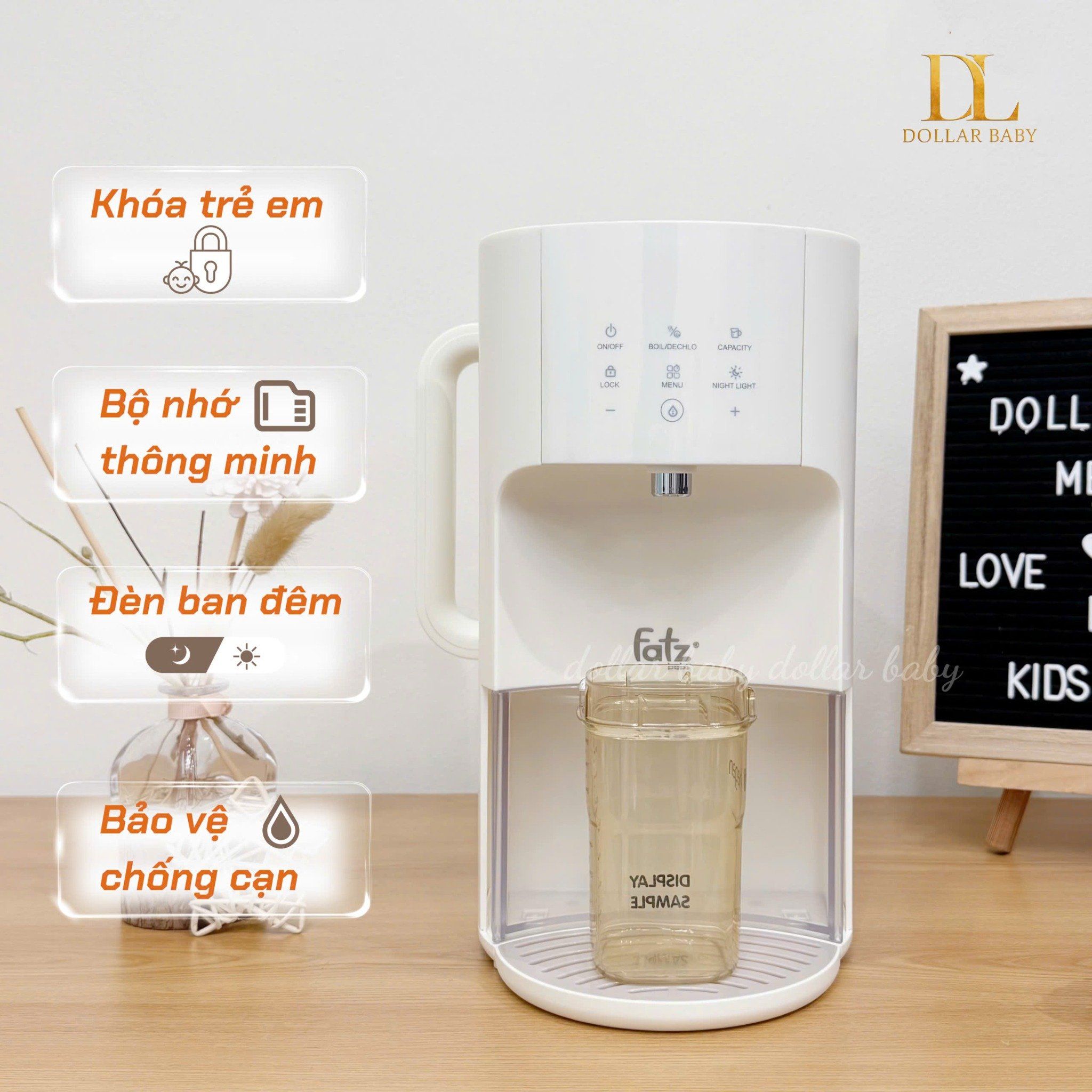  FATZ BABY - Máy đun và hâm nước - Smart 9 Plus 