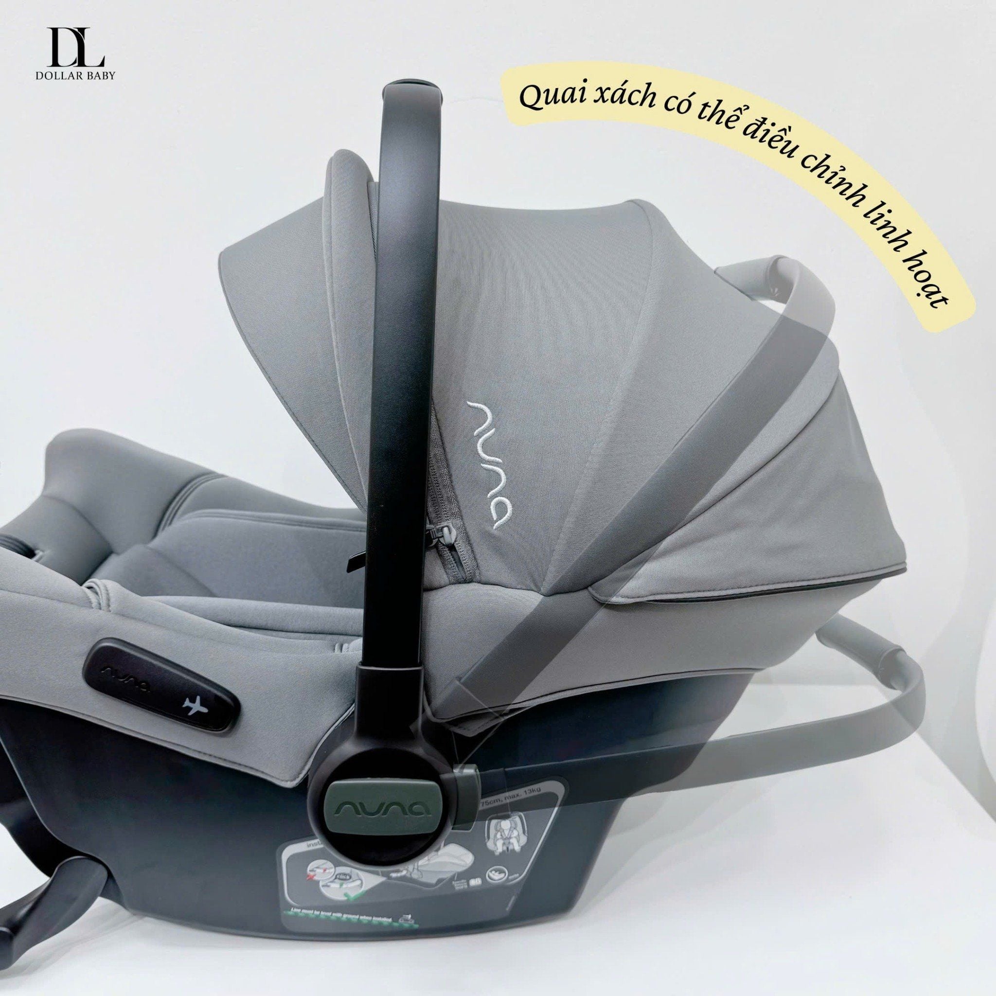  Ghế Ngồi Ô Tô Sơ Sinh Nuna Pipa Urbn 