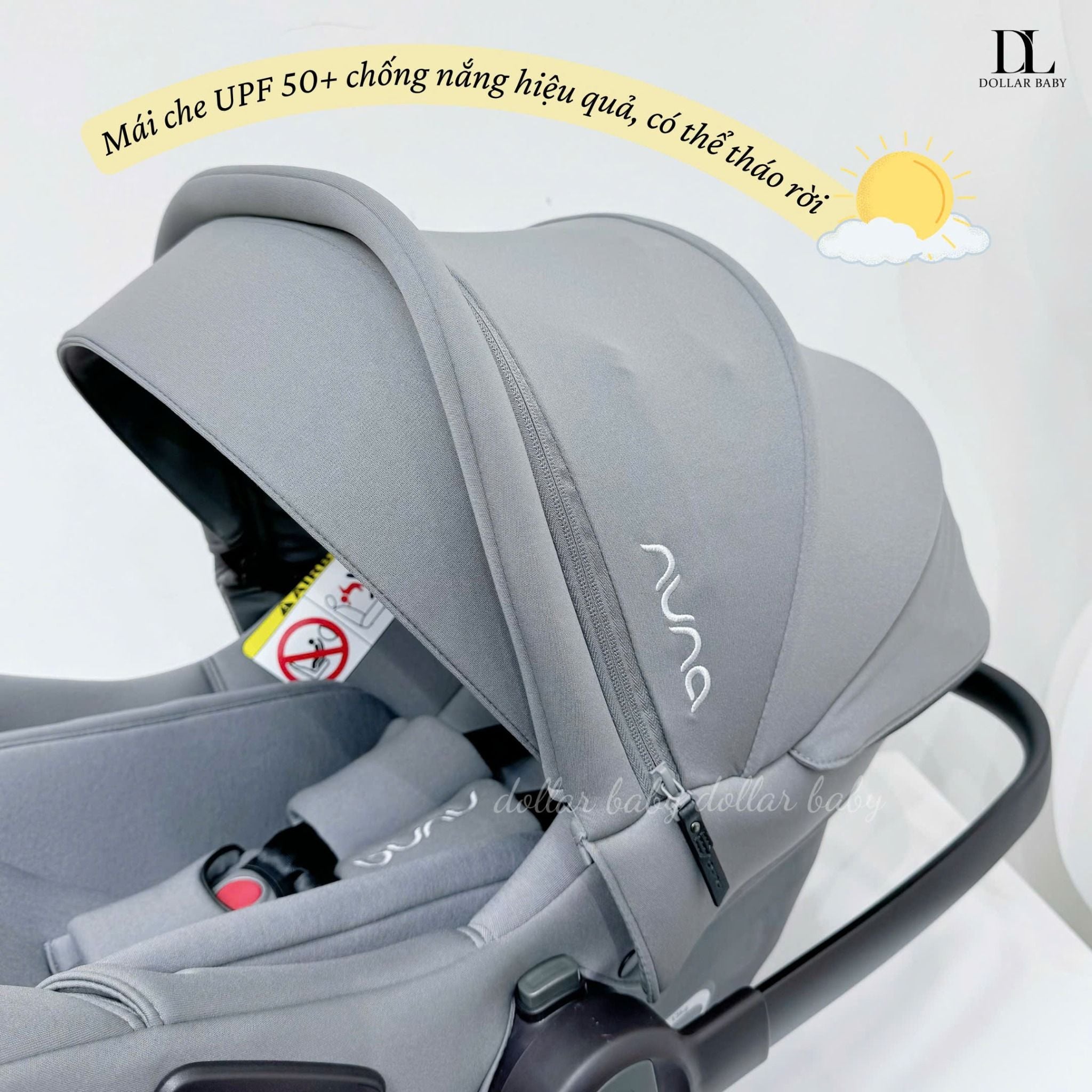  Ghế Ngồi Ô Tô Sơ Sinh Nuna Pipa Urbn 