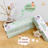  MOAZ ECO - Túi zip đa năng (20 túi) 