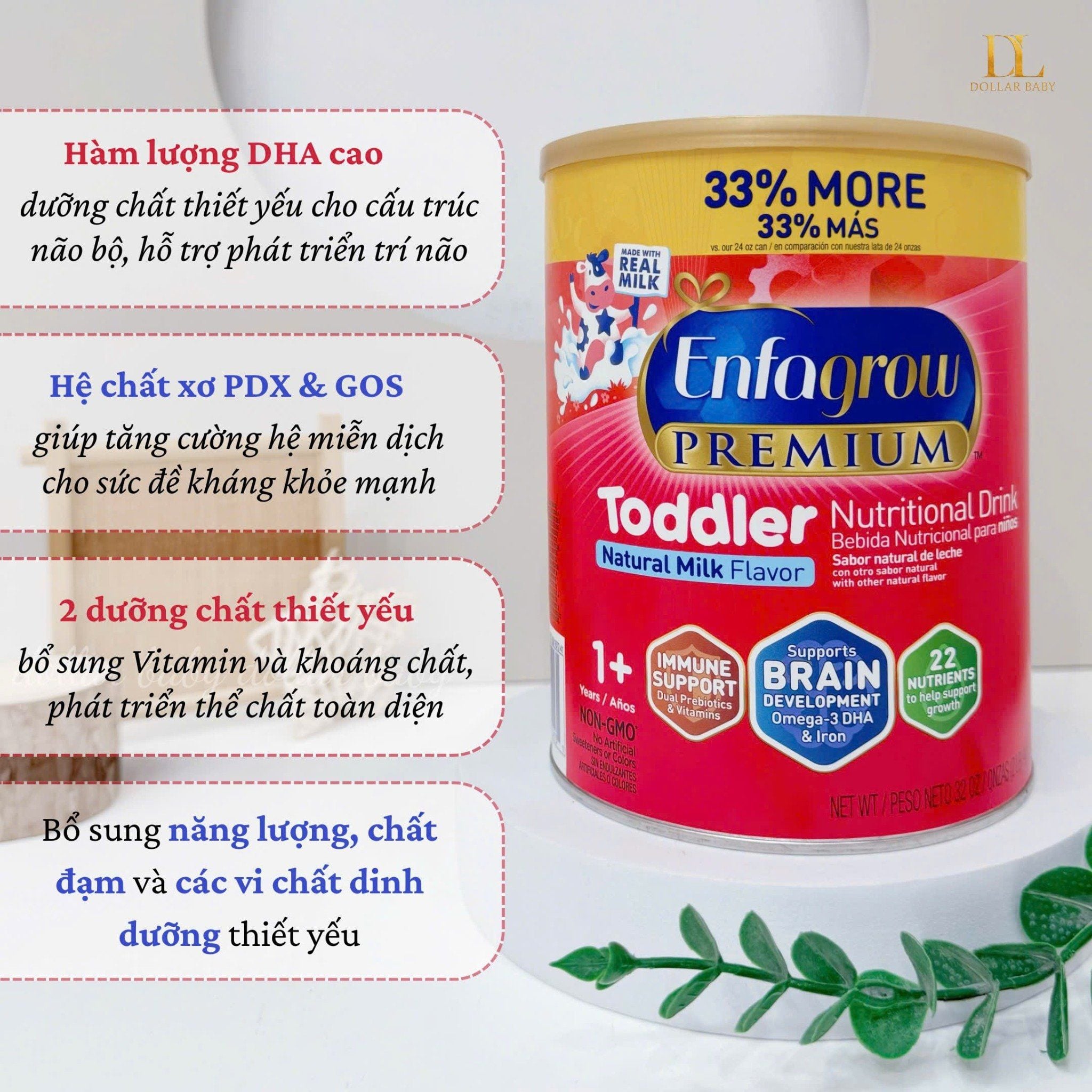 Sữa Enfagrow Premium Toddler Nutritional 