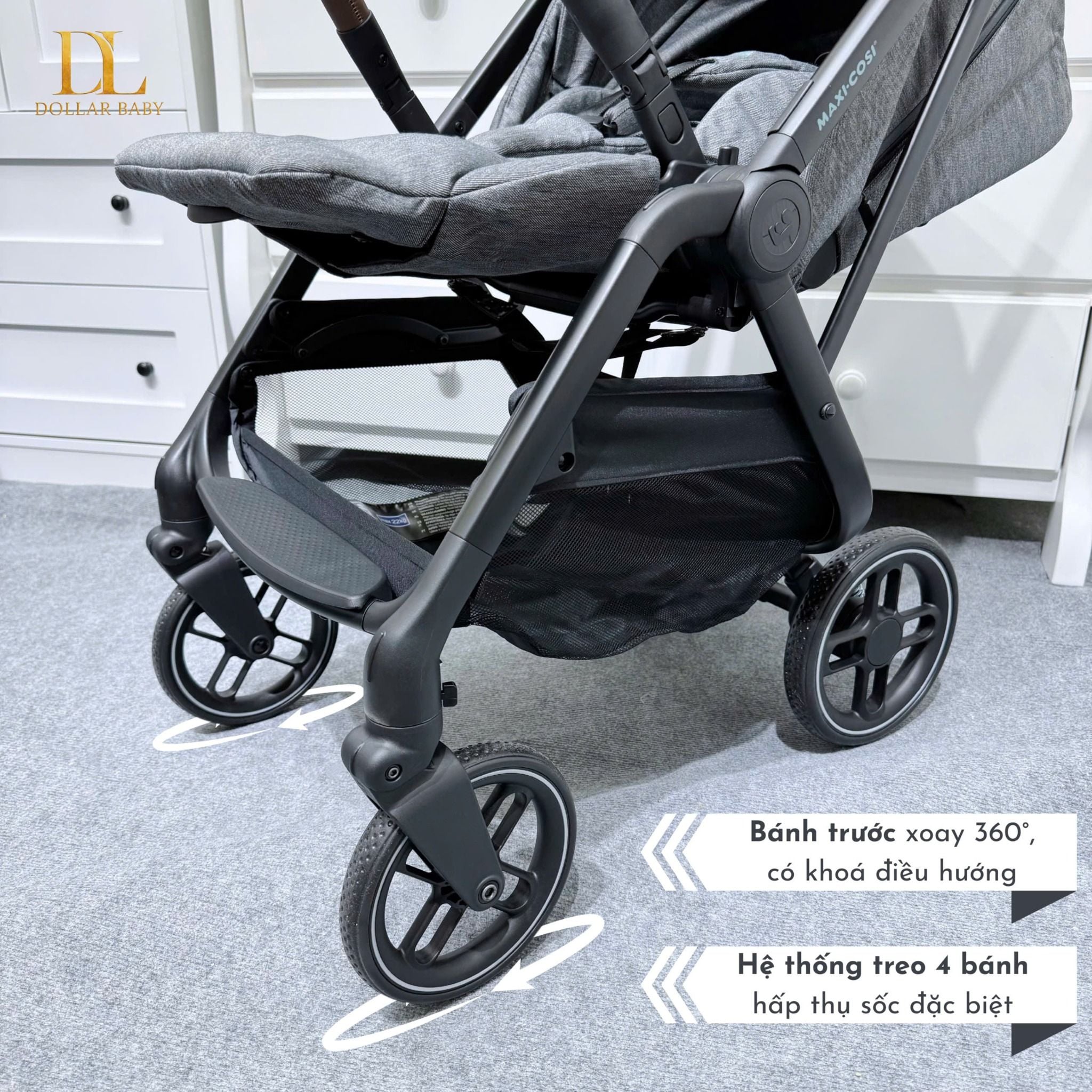  Xe đẩy 2 chiều gấp gọn Maxi-Cosi Leona2 