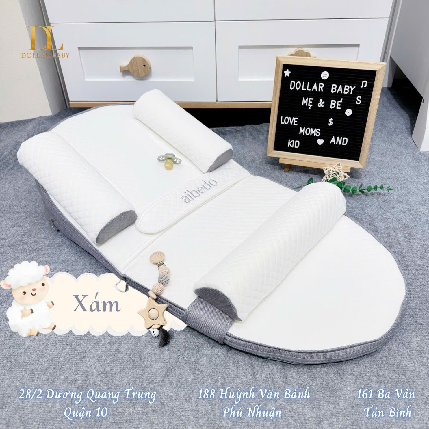  Gối Chống Trào Ngược Gấp Gọn Aibedo 