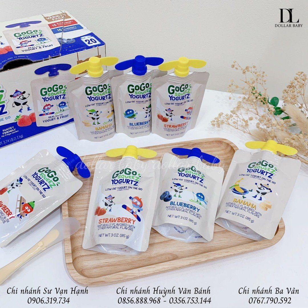  Sữa Chua Dạng Túi Gogo - 6 Months 