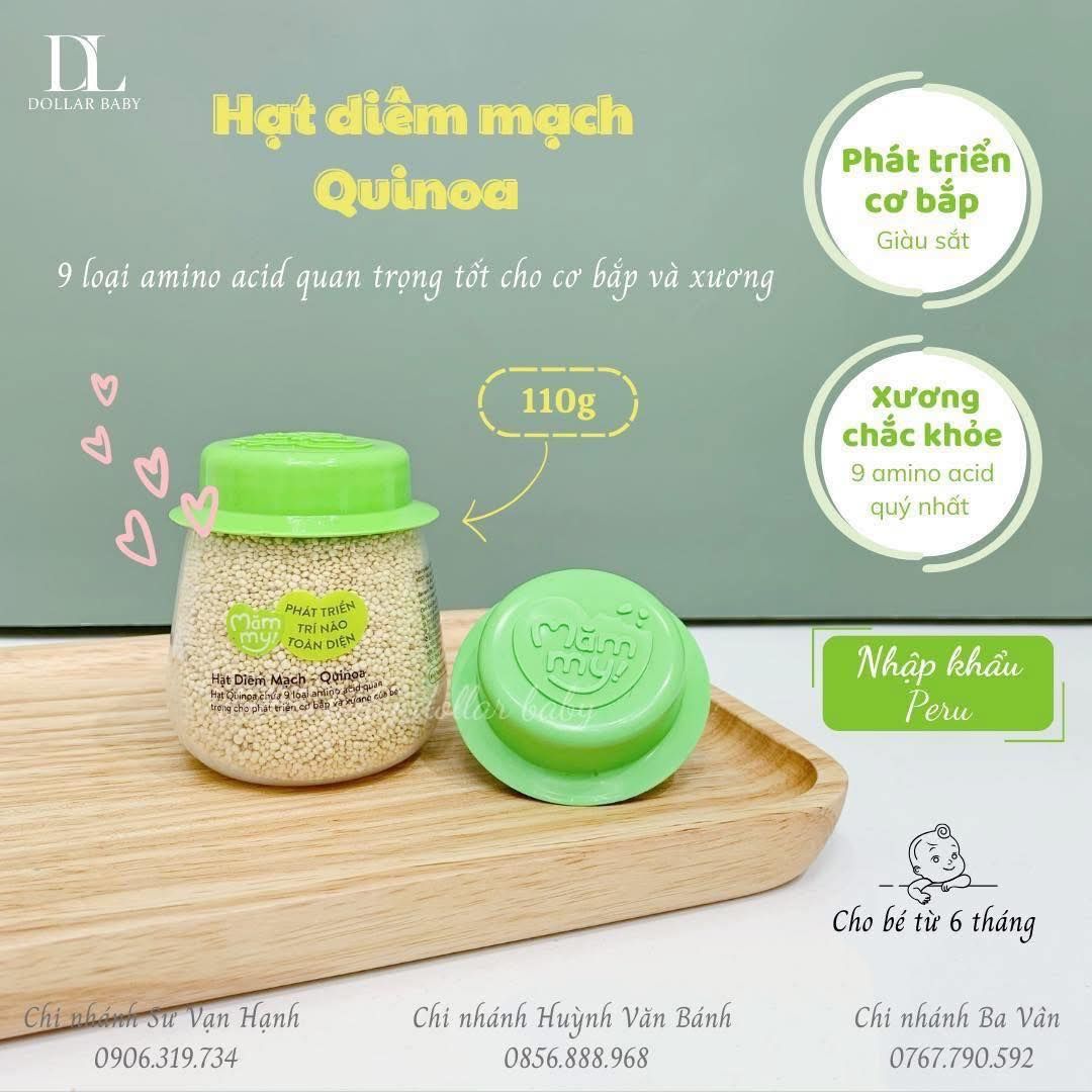  Hạt Ăn Dặm Hữu Cơ MămMy  / 6 Tháng 