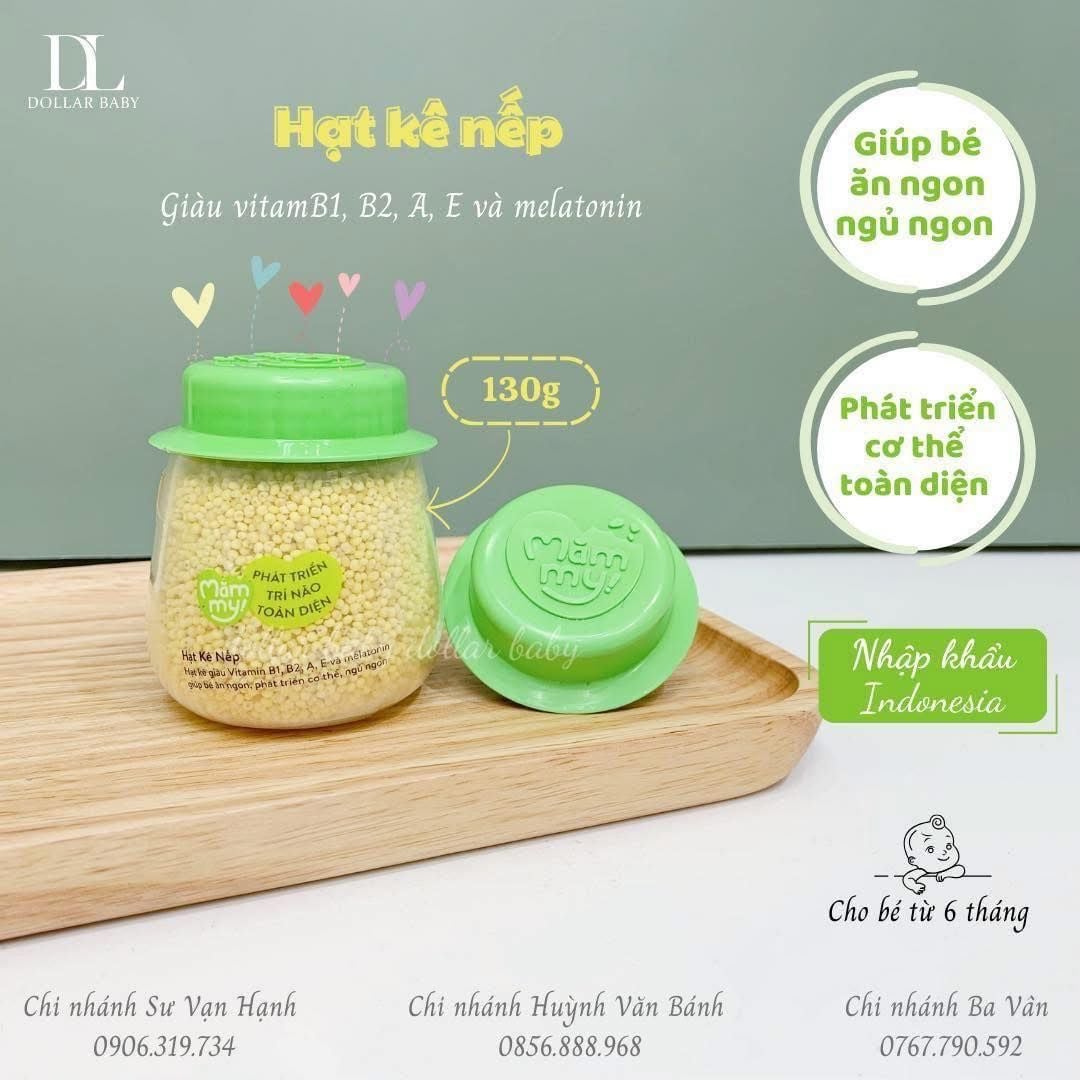  Hạt Ăn Dặm Hữu Cơ MămMy  / 6 Tháng 