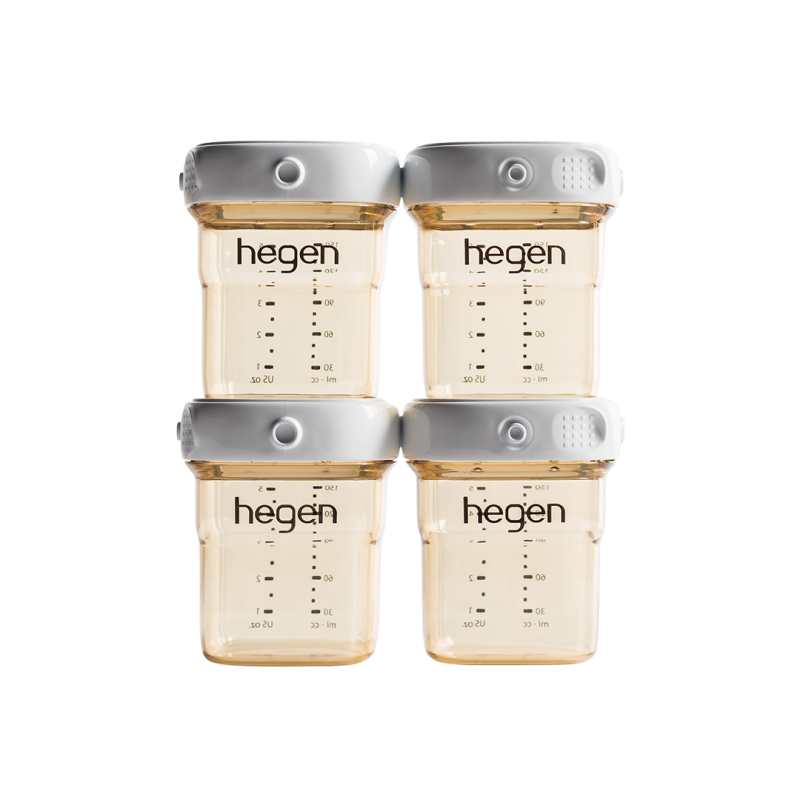  Bộ 4 bình trữ sữa Hegen PPSU 150ml 
