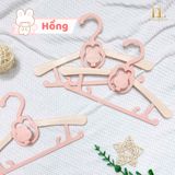  Set 5 móc treo quần áo hình thỏ cho bé 