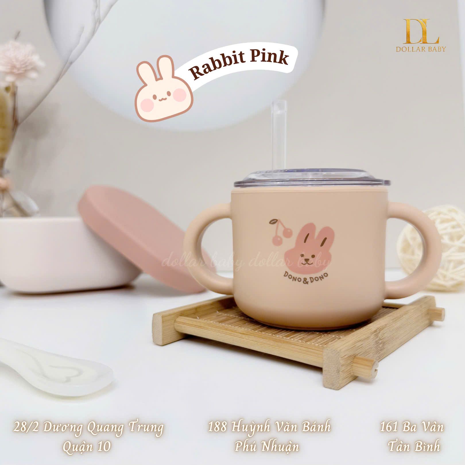  Cốc Tập Uống Silicone Bạch Kim Cao Cấp Dono&Dono 