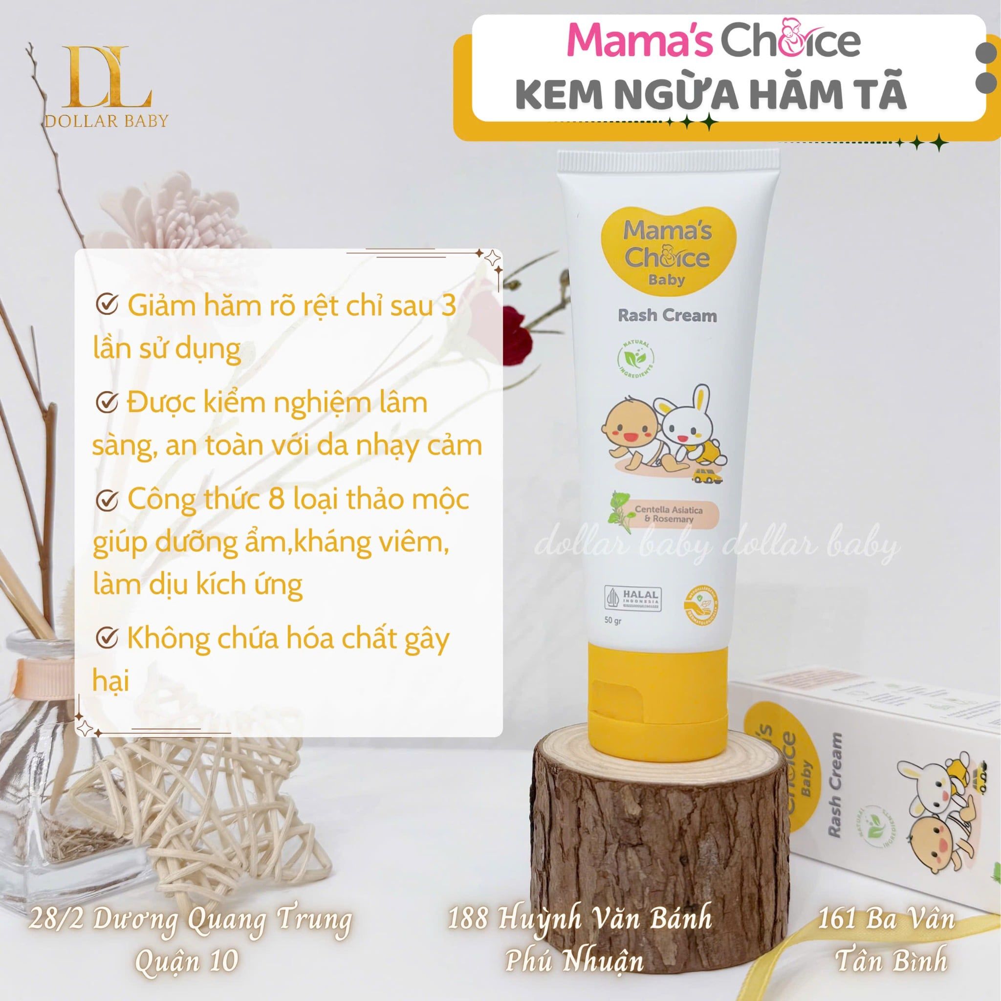  Kem chống hăm Mama’s Choice Diaper Cream 