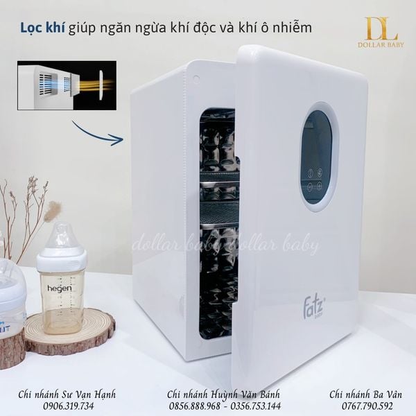  FATZ BABY - Máy tiệt trùng sấy khô UVC LED - KING 3 