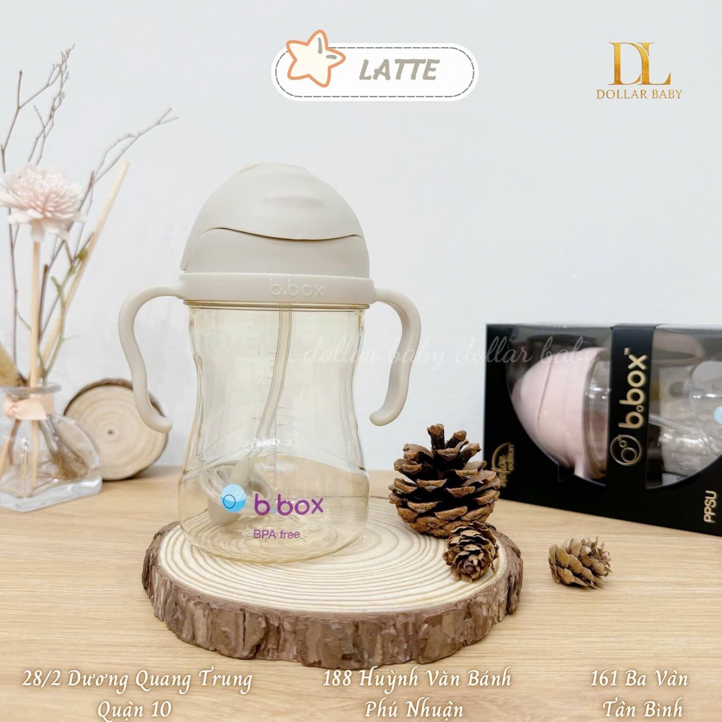  Bình Nước PPSU 360 Độ B.Box - Sippy Cup / Deluxe Edition ( 240ml ) 