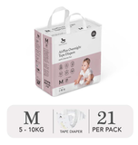  Bỉm tã dán đêm Applecrumby Airplus Overnight Mini Tape 