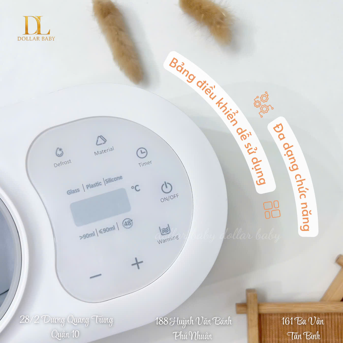  MOAZ BÉBÉ - Máy hâm sữa không dùng nước - MB087 