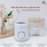  MOAZ BÉBÉ - Máy Lắc Bình Sữa Và Giữ Ấm Sữa Thông Minh - MB079 