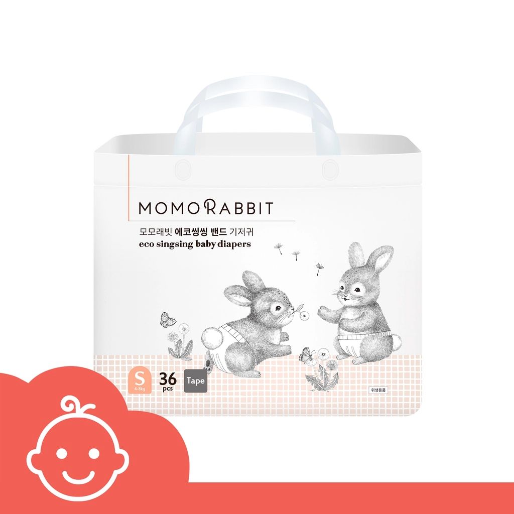 Bỉm Dán Momorabbit Hàn Quốc – Dollar Baby