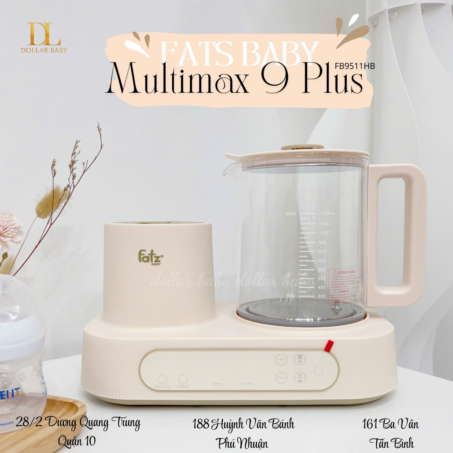  FATZ BABY - Máy đa năng điện tử - Multimax 9 plus 