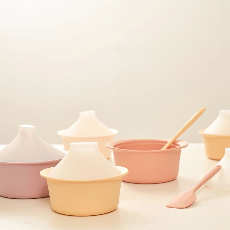  Nồi Hấp Thức Ăn Trẻ Em Silicone Moyuum 