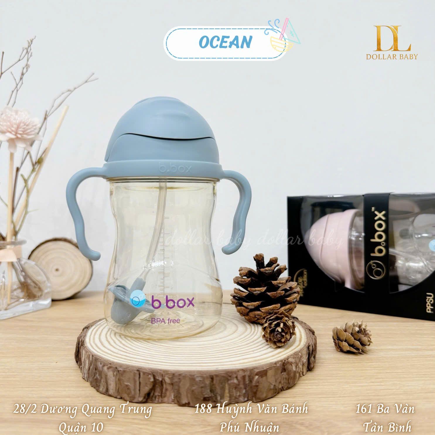  Bình Nước PPSU 360 Độ B.Box - Sippy Cup / Deluxe Edition ( 240ml ) 