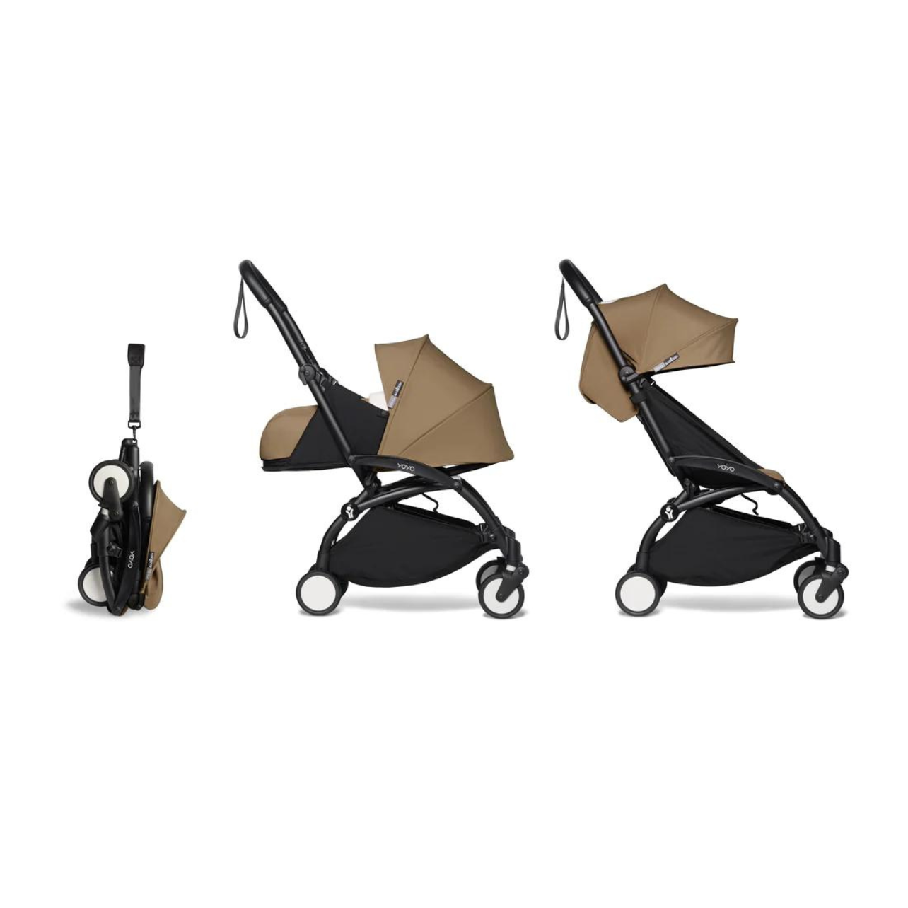  Xe đẩy BABYZEN YOYO² - 0+ 6+ Baby Stroller Complete Set (Khung đen) 