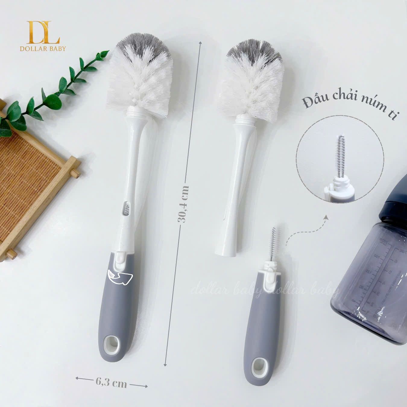  Cọ Rửa Bình Sữa Và Núm Ti OXO Tot 