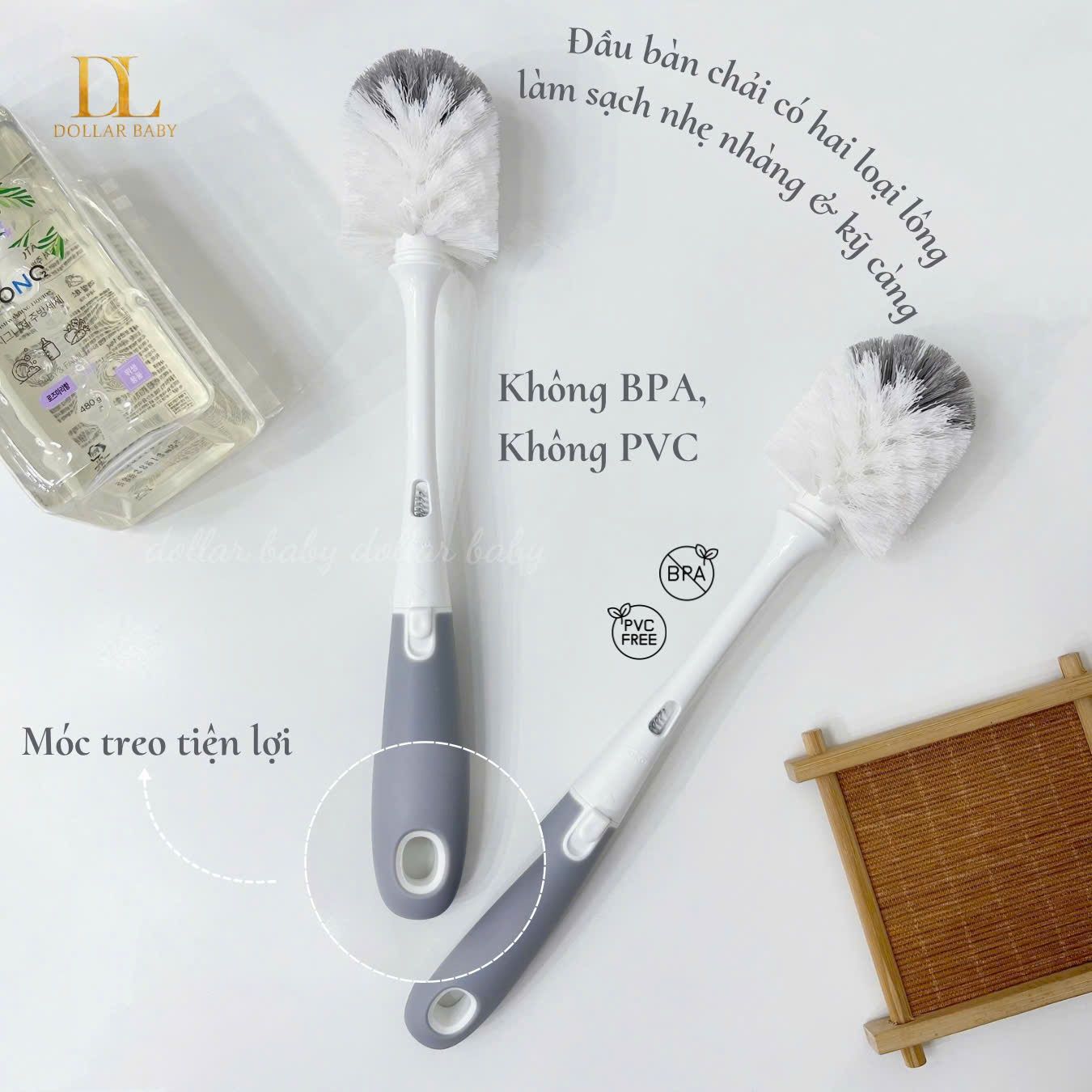  Cọ Rửa Bình Sữa Và Núm Ti OXO Tot 