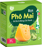  Bột Phô Mai Tách Muối Mămmy - 30 Gram ( 10 gói x 3 Gram ) 