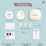  Máy hút sữa đôi không dây Momcozy - M5 (Tặng túi trữ sữa) 