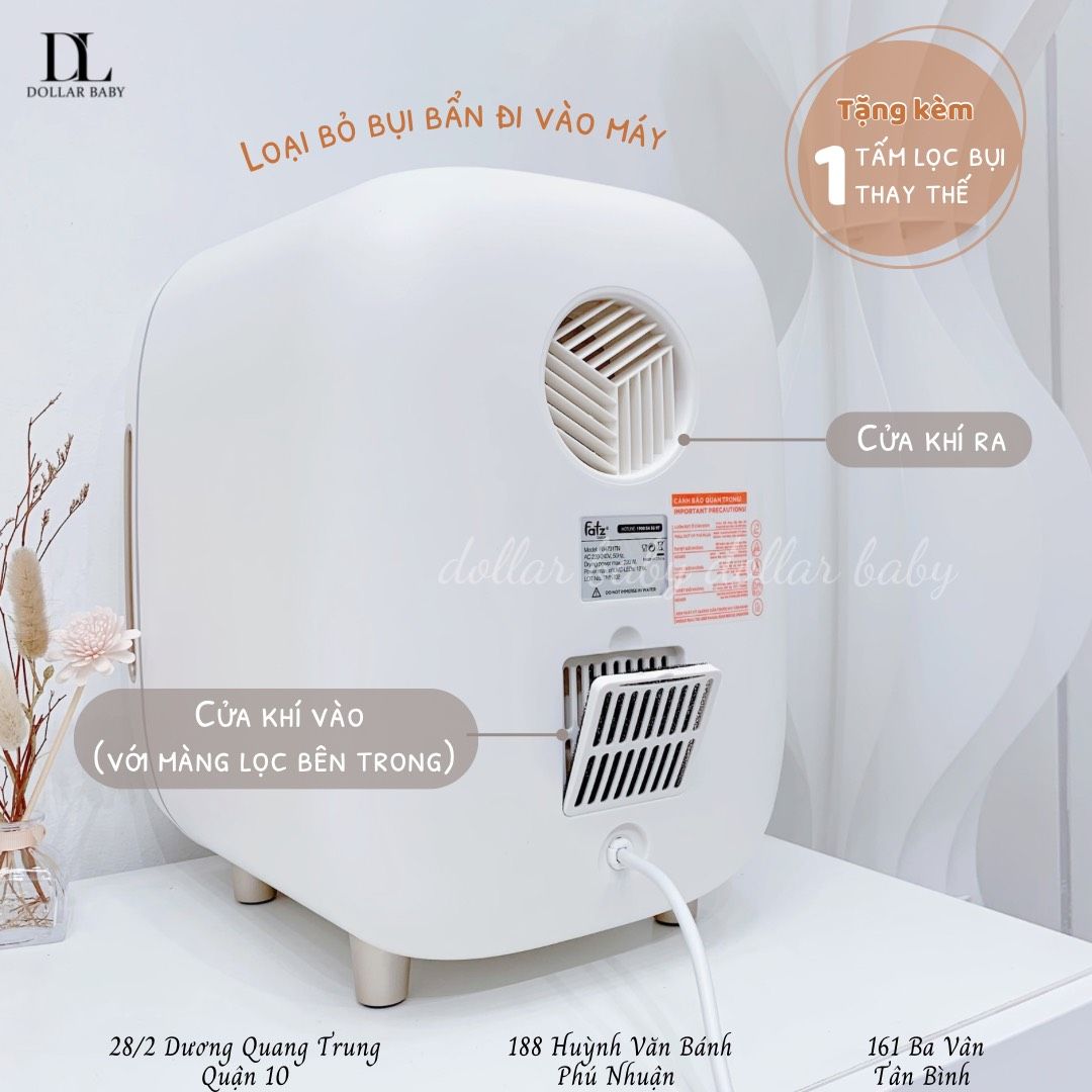  FATZ BABY - Máy Tiệt Trùng UVC - LED Ion PLASMAX 2 