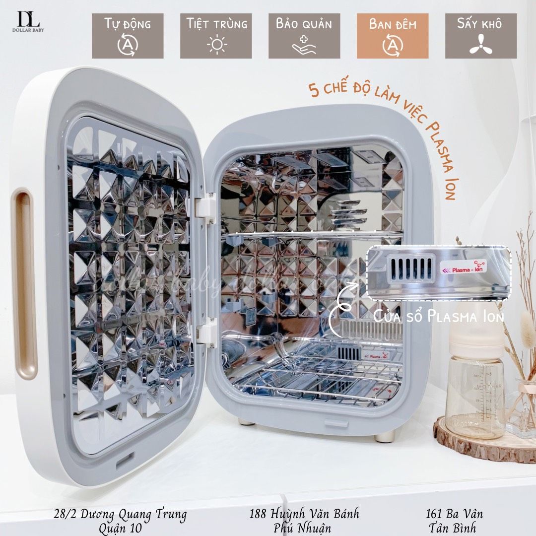  FATZ BABY - Máy Tiệt Trùng UVC - LED Ion PLASMAX 2 