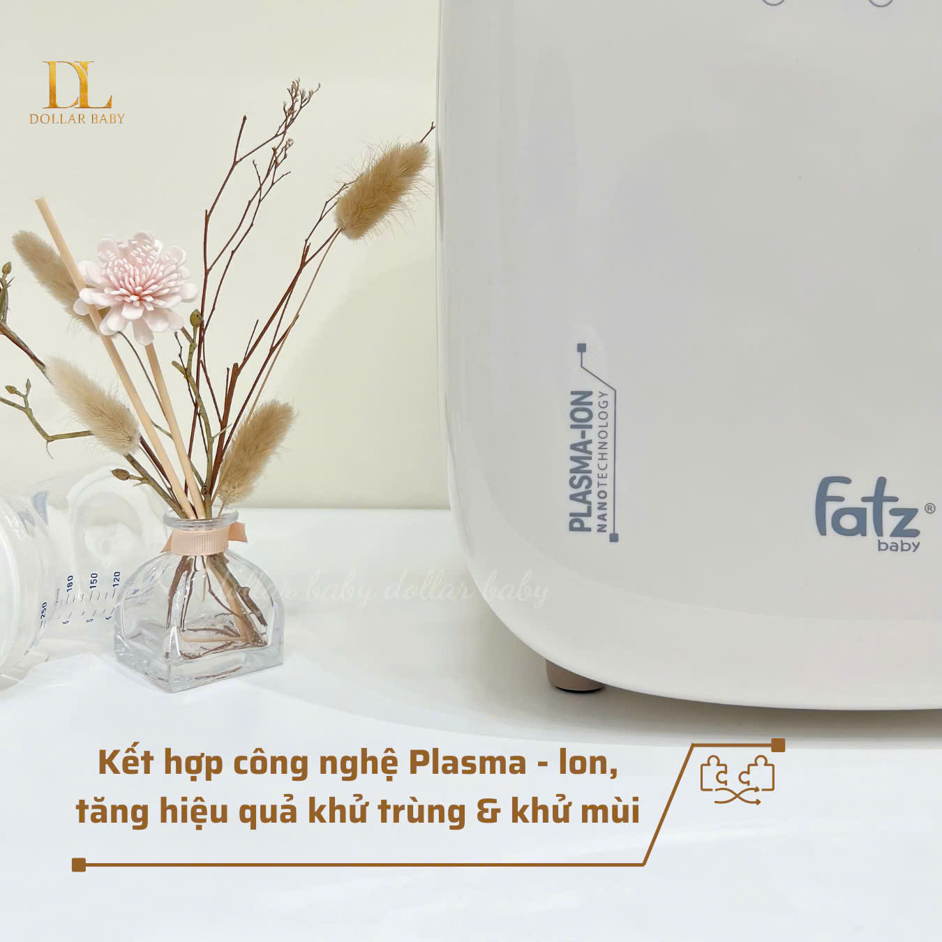  FATZ BABY - Máy Tiệt Trùng UVC - LED Ion PLASMAX 3 