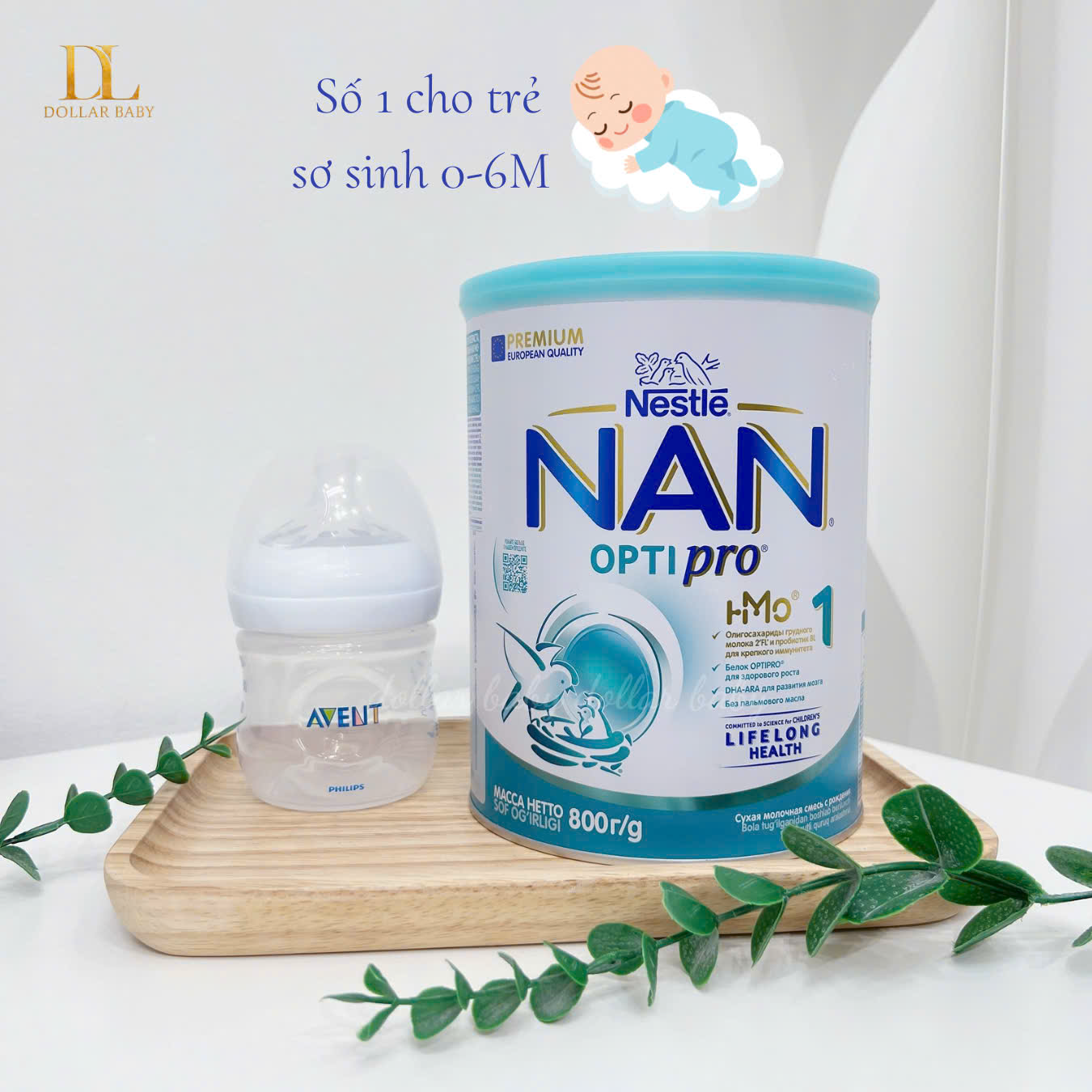  Sữa Nan Nga Optipro- 800 Gram 