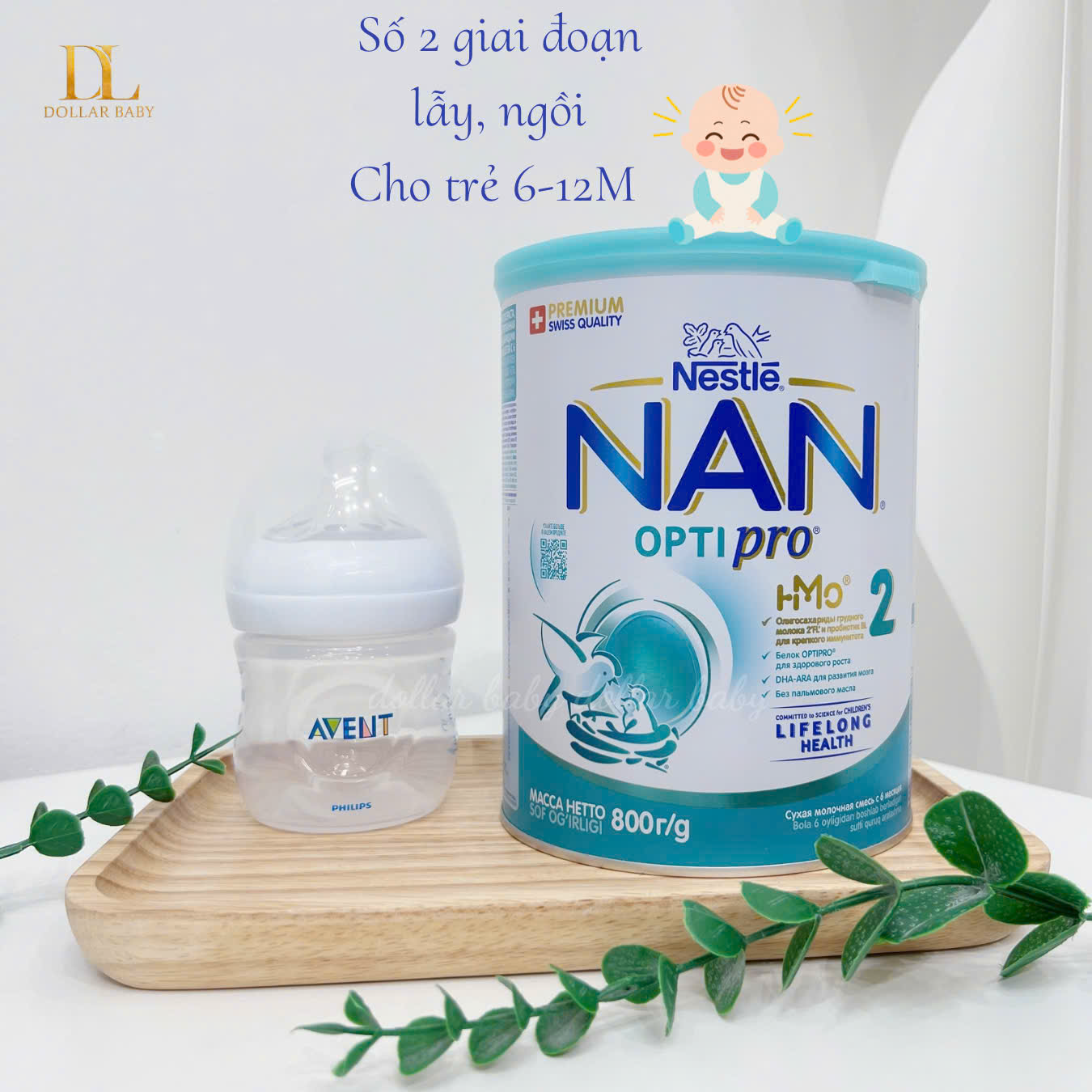  Sữa Nan Nga Optipro- 800 Gram 