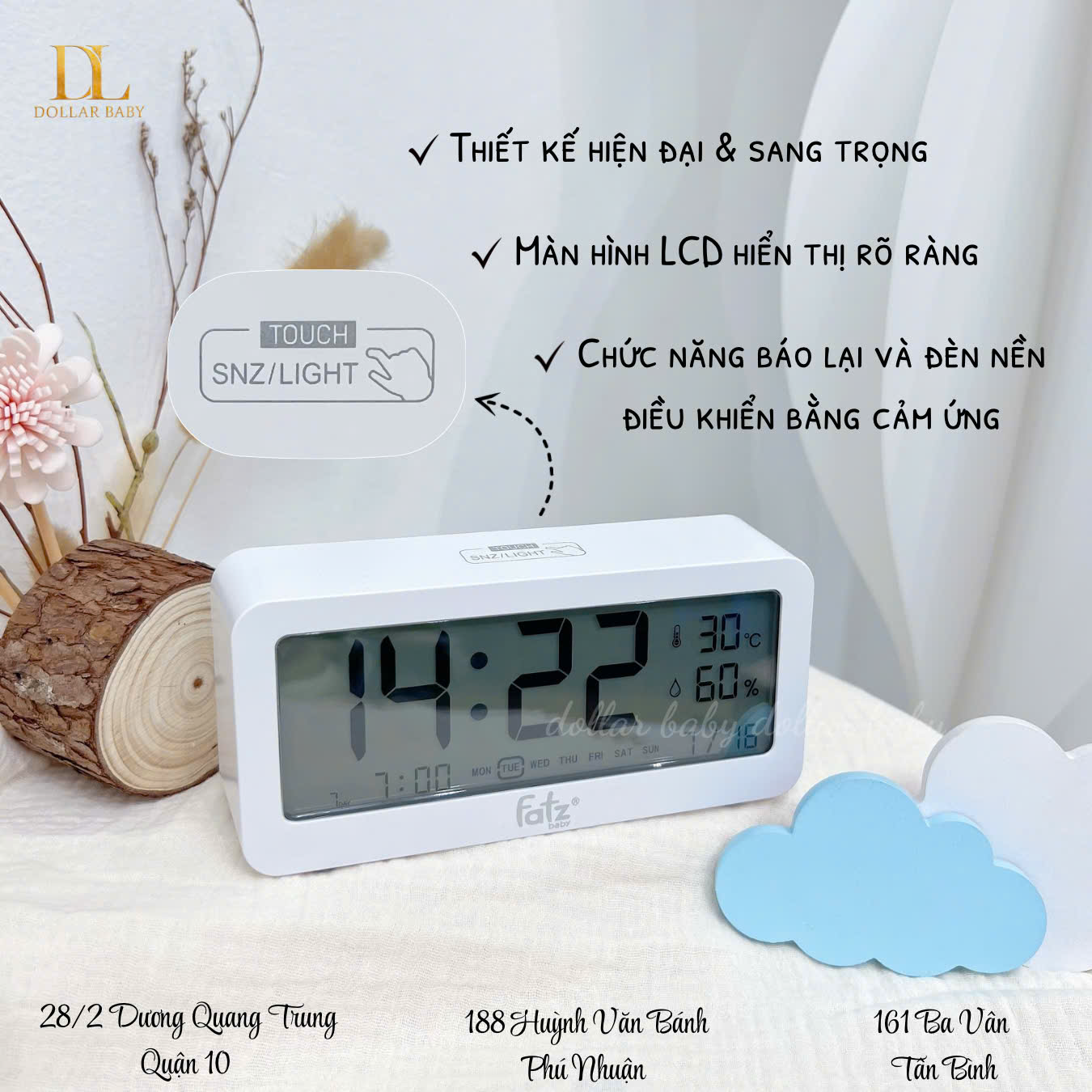  FATZ BABY - Nhiệt Ẩm Kế Đa Năng - Senmax 1 