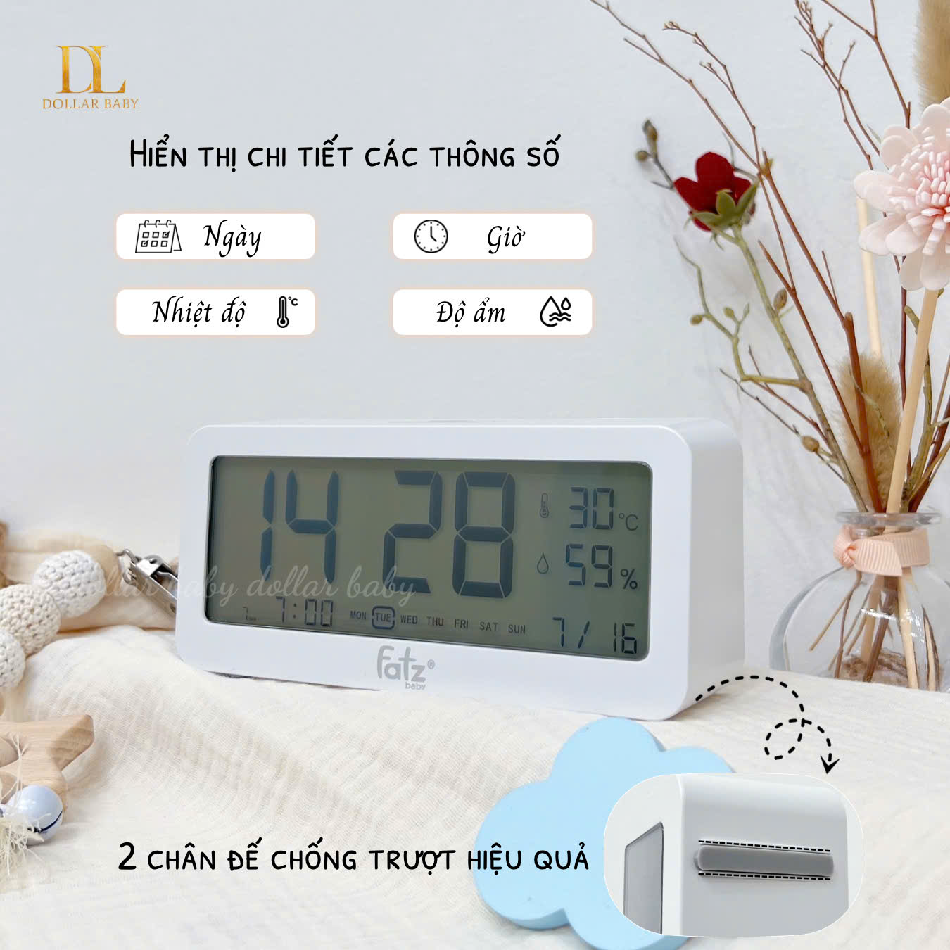  FATZ BABY - Nhiệt Ẩm Kế Đa Năng - Senmax 1 