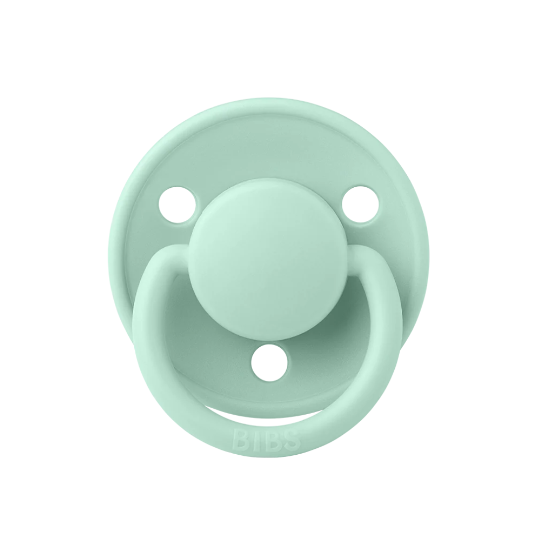  Ty ngậm núm tròn Silicone BIBS Pacifier De Lux Onesize - 0-3Y 