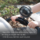  Quạt Kẹp Tích Điện Dono&Dono Phiên Bản Nâng Cấp Muteon 