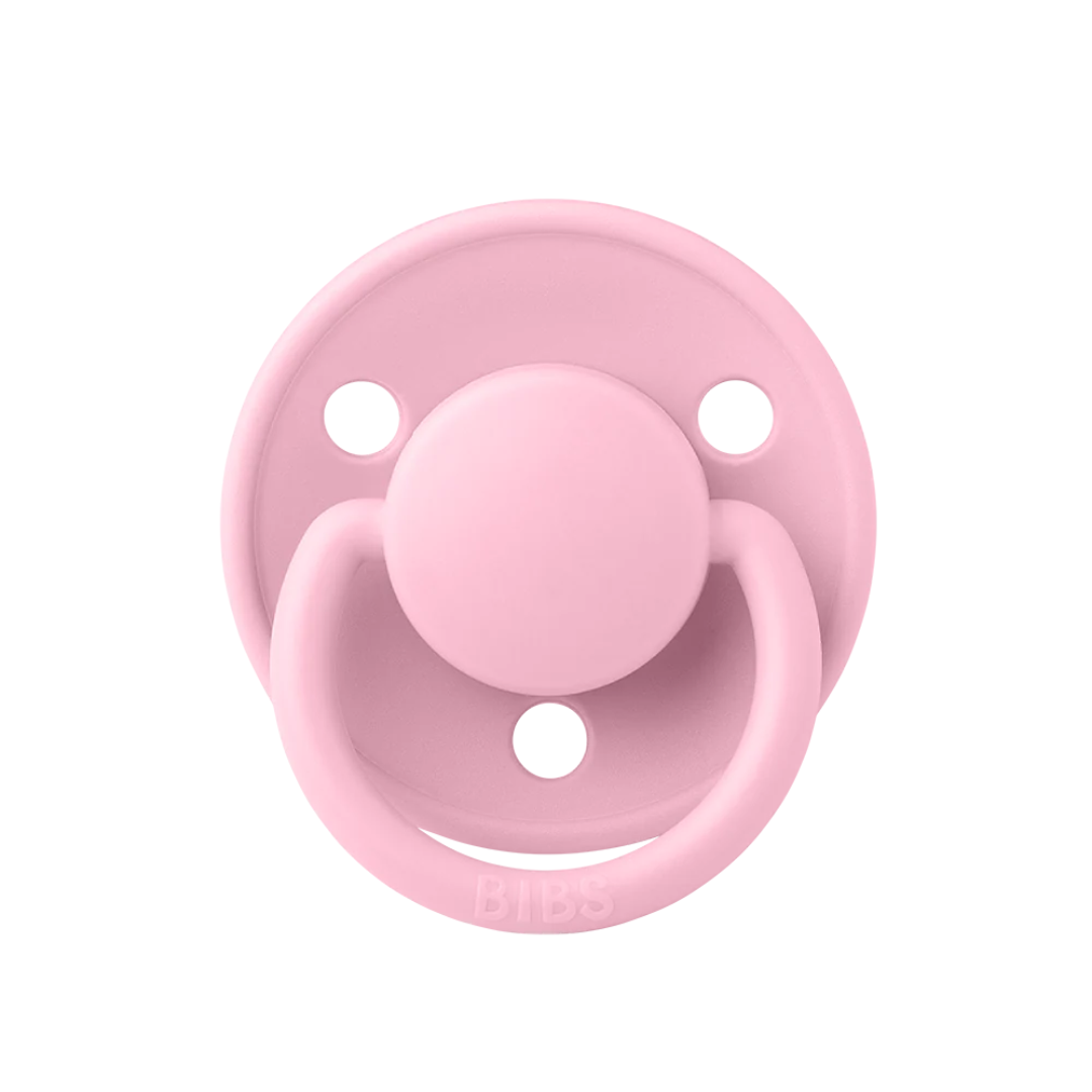  Ty ngậm núm tròn Silicone BIBS Pacifier De Lux Onesize - 0-3Y 