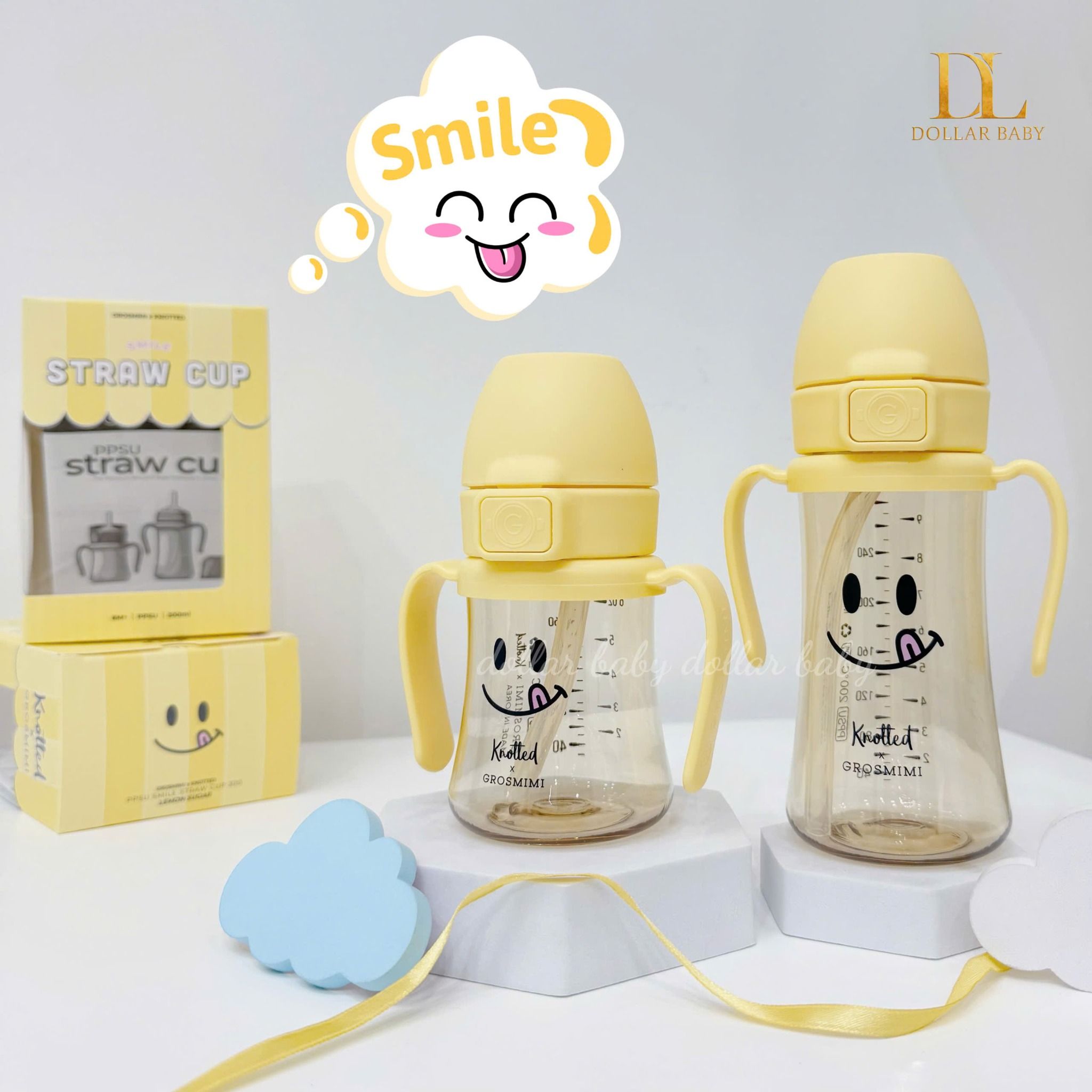  Bình Hút Grosmimi x Knotted 