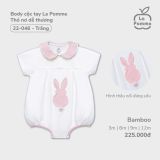  Body Cộc Tay La Pomme Thỏ Nơ Dễ Thương 