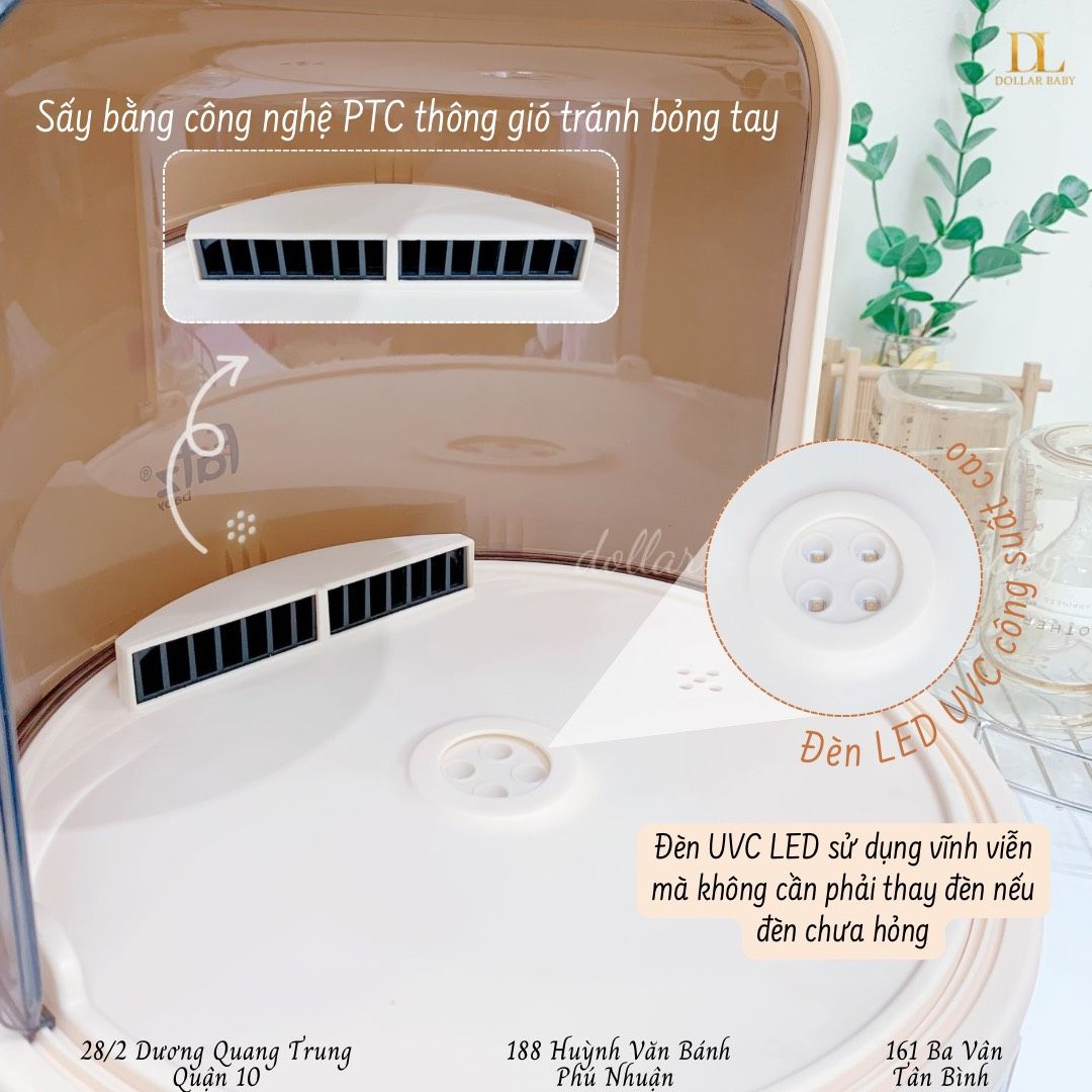  FATZ BABY - Máy Úp Bình, Tiệt Trùng UVC - Tidy 2 