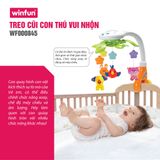  Treo Cũi Âm Nhạc Với 4 Con thú Vui Nhộn Winfun 0845 