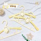  Set 5 móc treo quần áo hình thỏ cho bé 