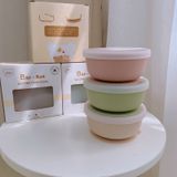  Bát Ăn Dặm Silicon Kèm Nắp Barrot 