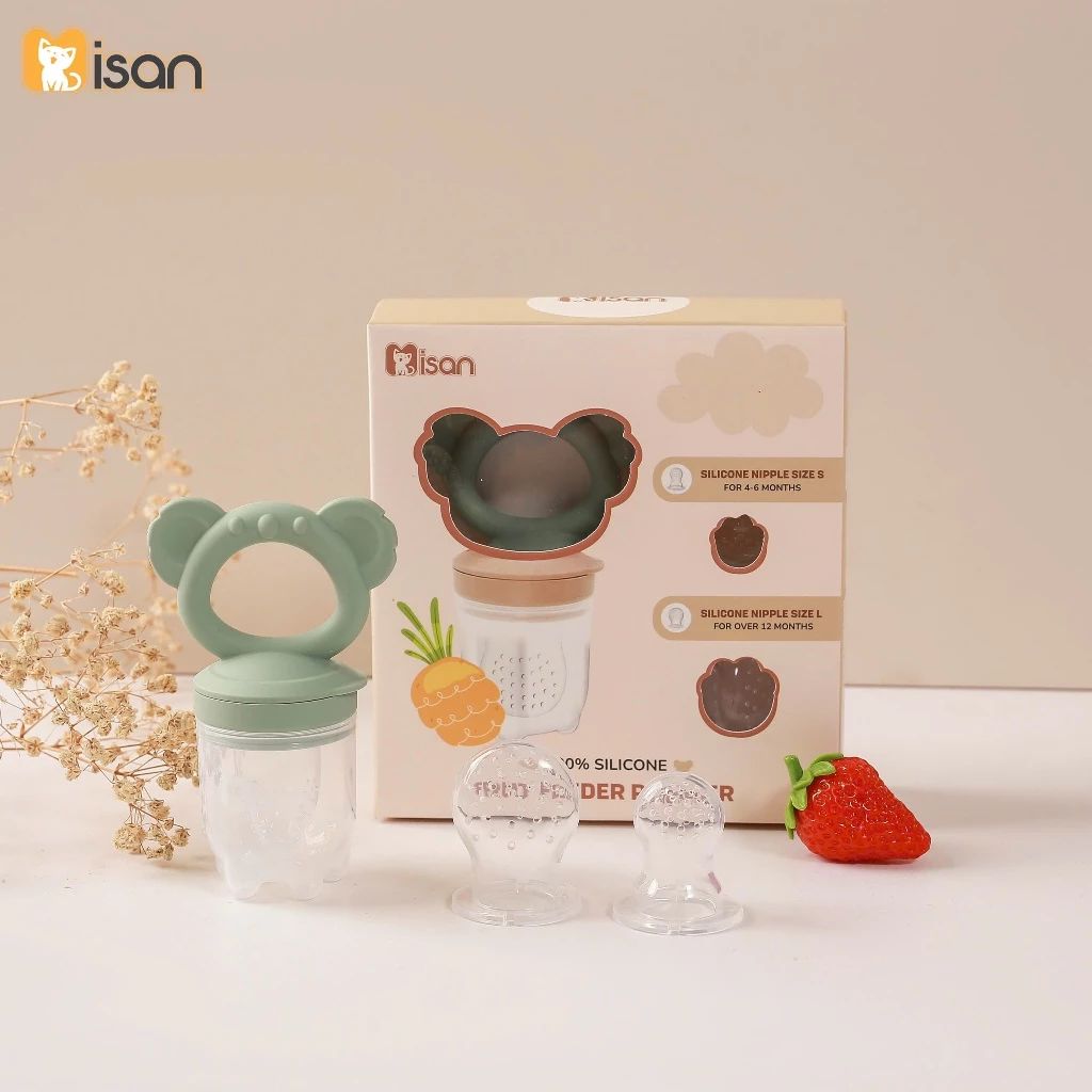  MISAN - Túi Nhai Ăn Dặm Kèm ( 3 Núm Nhai ) 