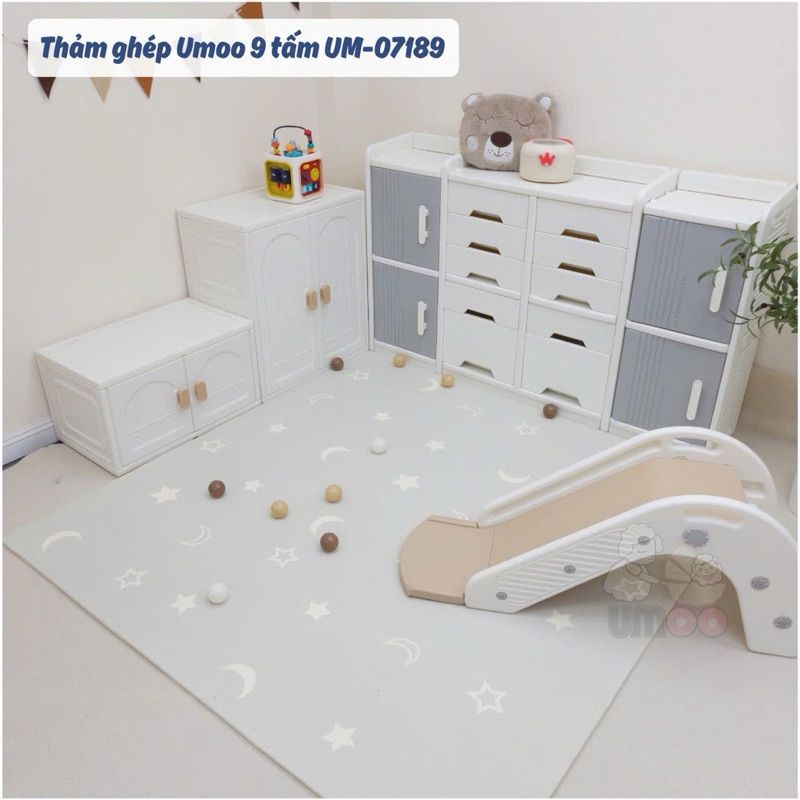  Thảm Ghép Umoo 9 Tấm UM - 07189 